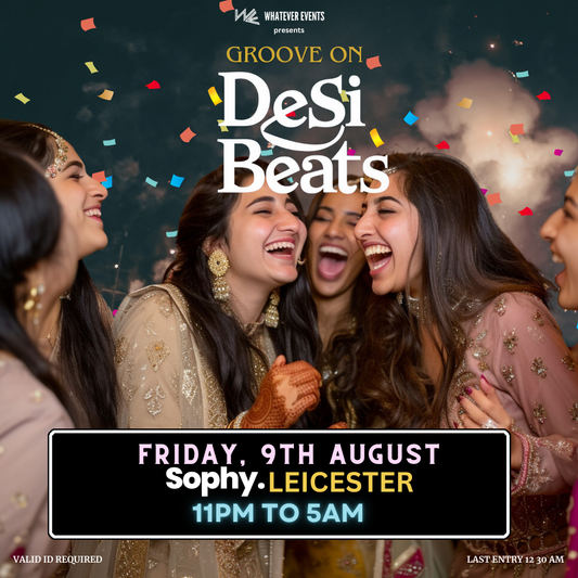 ⚠️ 80% FULL ⚠️ Groove On Desi Beats | Sophy Leicester