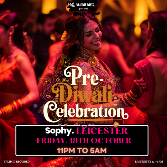 ⚠️ 60% FULL ⚠️ Pre Diwali Celebration with a Special Belly Dance Performance | Sophy Leicester