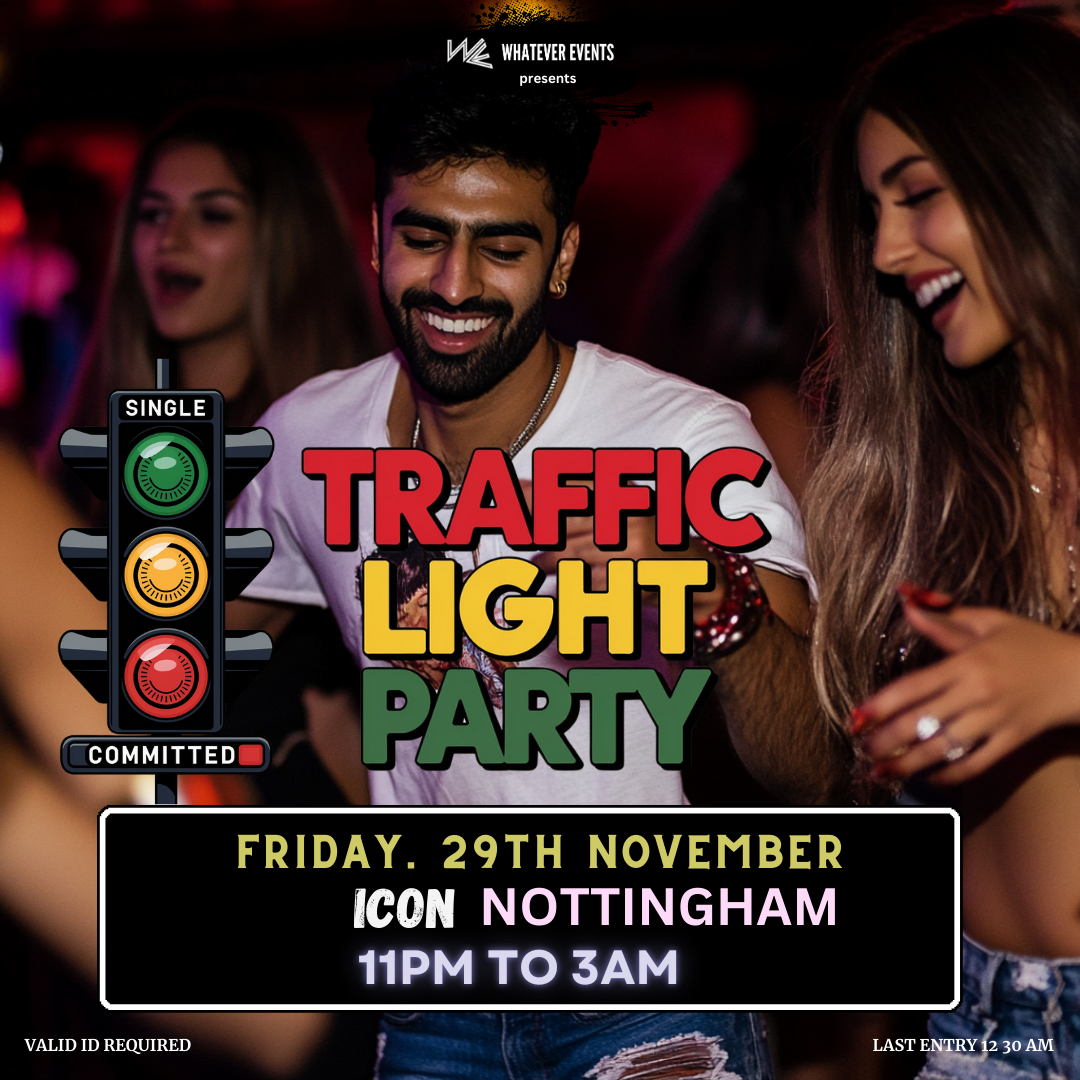 Bollywood Traffic Light Party | Icon Nottingham