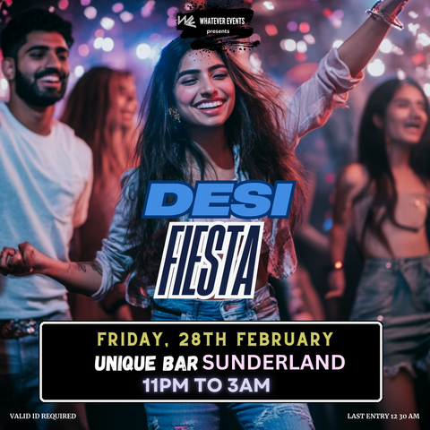 Desi Fiesta | Unique Bar Sunderland