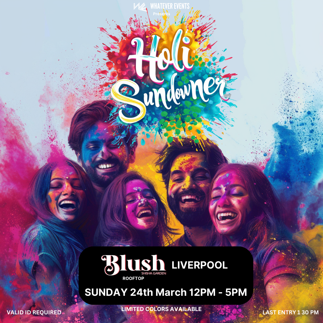 Holi Sundowner (PARTY EXTENDED TILL 7 PM)