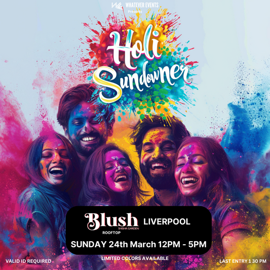 Holi Sundowner (PARTY EXTENDED TILL 7 PM)